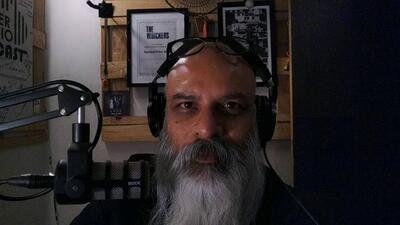 Shirshendu aka Shandy Banerjee in his podcastle! (Courtesy the subject) Shirshendu aka Shandy Banerjee in his podcastle! (Courtesy the subject)