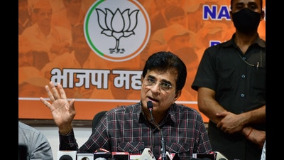 In March this year, BJP leader Kirit Somaiya also filed a complaint with a Mumbai court to seek a probe against the Lifeline Hospital Management Services partners. (HT File Photo/Bhushan Koyande)
