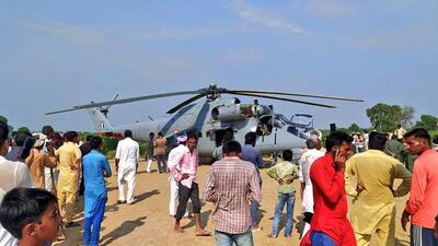The teams of Army, NDRF and SDRF are carrying out the rescue operations in the Rajasthan districts, which are facing flood-like situations. (ANI) The teams of Army, NDRF and SDRF are carrying out the rescue operations in the Rajasthan districts, which are facing flood-like situations. (ANI)
