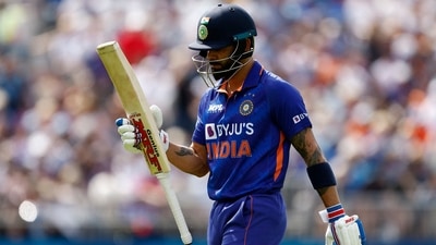India's Virat Kohli walks after being caught out in a match. (Action Images via Reuters)