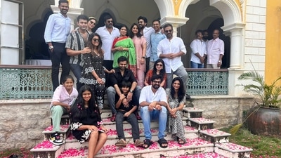 Chiranjeevi shared pictures from his 67th birthday celebrations.