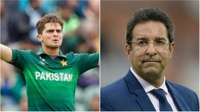 Shaheen Afridi; Wasim Akram (AP/File) Shaheen Afridi; Wasim Akram (AP/File)