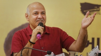 Manish Sisodia on Wednesday warned the BJP that AAP leaders can't be scared by threats of ED, CBI raids. (PTI) Manish Sisodia on Wednesday warned the BJP that AAP leaders can't be scared by threats of ED, CBI raids. (PTI)