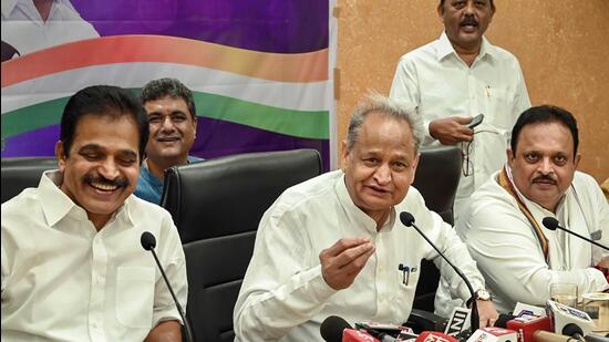 The Congress has called a virtual meeting of its highest executive body, the Congress Working Committee (CWC), on August 28 to approve dates for the election of the party’s next president, general secretary KC Venugopal announced on Wednesday. (PTI)