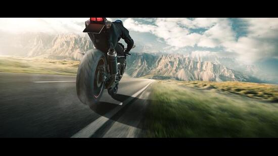 Motorcycling: The romance of the road! (Shutterstock) Motorcycling: The romance of the road! (Shutterstock)