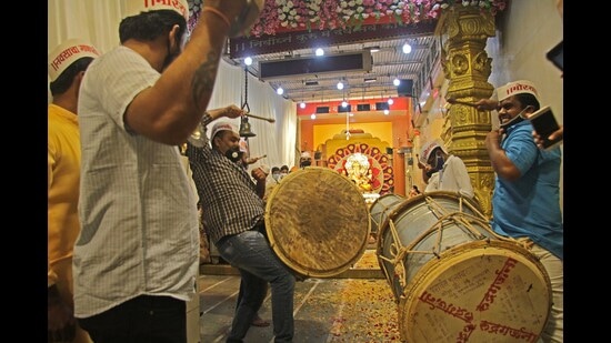 The Kothrud police on Wednesday allowed Sangam mitra mandal to stage the historical scene of warrior king Shivaji Maharaj killing Bijapur general Afzal Khan. (REPRESENTATIVE IMAGE)
