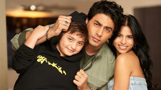 Suhana Khan shared a picture with Aryan Khan and AbRam Khan. Suhana Khan shared a picture with Aryan Khan and AbRam Khan.