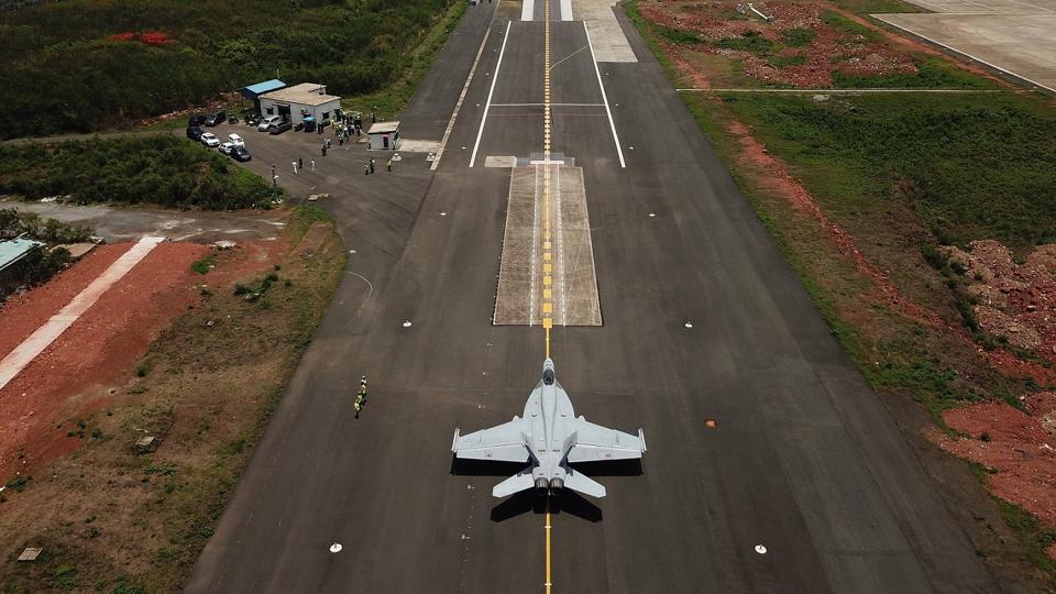 The navy has an urgent requirement for new deck-based fighters, and hopes to shortlist one of the two contenders, navy officials said on the condition of anonymity. The navy has an urgent requirement for new deck-based fighters, and hopes to shortlist one of the two contenders, navy officials said on the condition of anonymity.