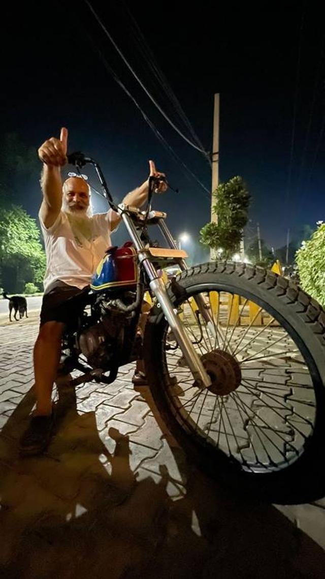 Shandy on wheels! (Courtesy the subject) Shandy on wheels! (Courtesy the subject)