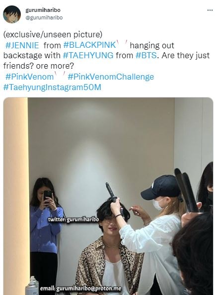 BTS V Recent Photo Sparks Dating Rumour with Blackpinks Jennie, Netizens  React - See Viral Pic