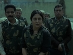 Shefali Shah as DCP Vartika Chaturvedi in a still from Delhi Crime 2. Shefali Shah as DCP Vartika Chaturvedi in a still from Delhi Crime 2.