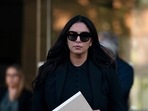 Vanessa Bryant, the widow of Kobe Bryant, leaves a federal courthouse in Los Angeles.(AP) Vanessa Bryant, the widow of Kobe Bryant, leaves a federal courthouse in Los Angeles.(AP)