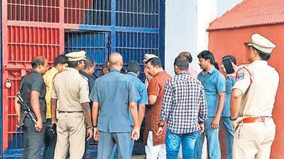 Suspended Bharatiya Janata Party (BJP) legislator T Raja Singh was arrested on Thursday under the Preventive Detention Act, two days after being released on bail in a case pertaining to allegedly making controversial remarks against Prophet Mohammed that triggered widespread protests, the Hyderabad police said. (Agencies) Suspended Bharatiya Janata Party (BJP) legislator T Raja Singh was arrested on Thursday under the Preventive Detention Act, two days after being released on bail in a case pertaining to allegedly making controversial remarks against Prophet Mohammed that triggered widespread protests, the Hyderabad police said. (Agencies)