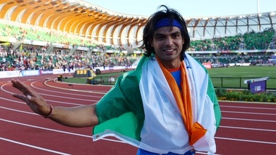 Four weeks of rehabilitation later, the 24-year-old will return to action at the Diamond League meet in Lausanne on Friday. (REUTERS)