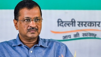 Delhi chief minister Arvind Kejriwal held a crucial meeting of the party on Thursday. (PTI) Delhi chief minister Arvind Kejriwal held a crucial meeting of the party on Thursday. (PTI)
