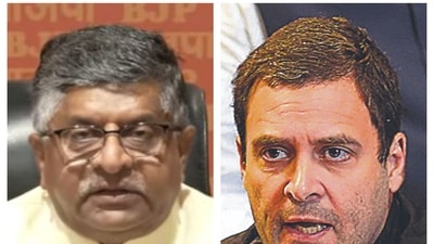 BJP leader RS Prasad slammed Rahul Gandhi and the party and said they ran a motivated campaign against PM Modi. BJP leader RS Prasad slammed Rahul Gandhi and the party and said they ran a motivated campaign against PM Modi. 