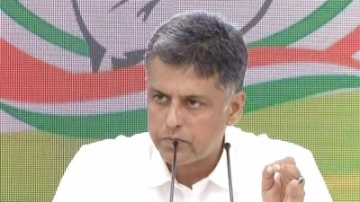 Congress leader Manish Tewari said welcoming PM Modi was a political courtesy. Congress leader Manish Tewari said welcoming PM Modi was a political courtesy.