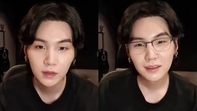 BTS: Suga talked about his friendship tattoo and long hair. BTS: Suga talked about his friendship tattoo and long hair.