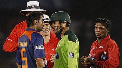 There have been a few fireworks between the two teams in the Asia Cup over the years. (AP) There have been a few fireworks between the two teams in the Asia Cup over the years. (AP)