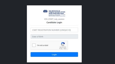 ICSI CS Professional, Executive results today on icsi.edu (photo for representation) ICSI CS Professional, Executive results today on icsi.edu (photo for representation)