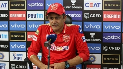 PBKS finished in the lower half of the IPL table in all three seasons that Kumble was in charge. &nbsp; (IPL)