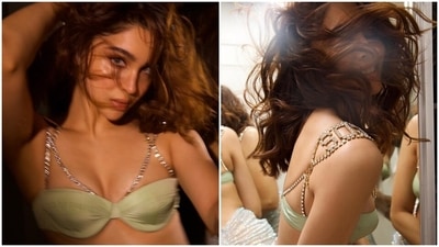 Sharvari Wagh makes fans go weak in the knees with her 'Hot' pics in gorgeous bralette and mini skirt (Instagram) Sharvari Wagh makes fans go weak in the knees with her 'Hot' pics in gorgeous bralette and mini skirt (Instagram)