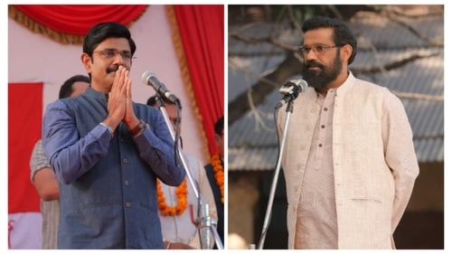 Sohum Shah and Amit Sial play rival politicians in the SonyLiv show Maharani. Sohum Shah and Amit Sial play rival politicians in the SonyLiv show Maharani.