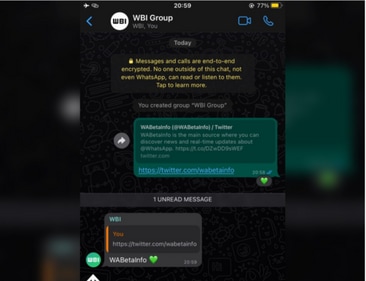This is now the incoming messages would appear. (Courtesy: WABetaInfo) This is now the incoming messages would appear. (Courtesy: WABetaInfo)