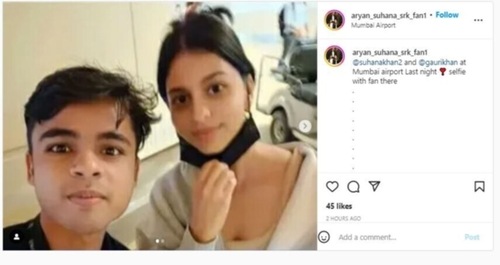 A fan account shared pictures with the mother-daughter duo.