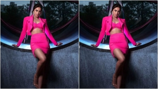 In another recent set of Instagram photos, Rakul Preet was seen nailing the co-ord set which she teamed with a matching bralette.&nbsp;(Instagram/@rakulpreet)