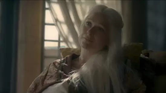 Sian Brooke as Queen Aemma Arryn in House of the Dragon.