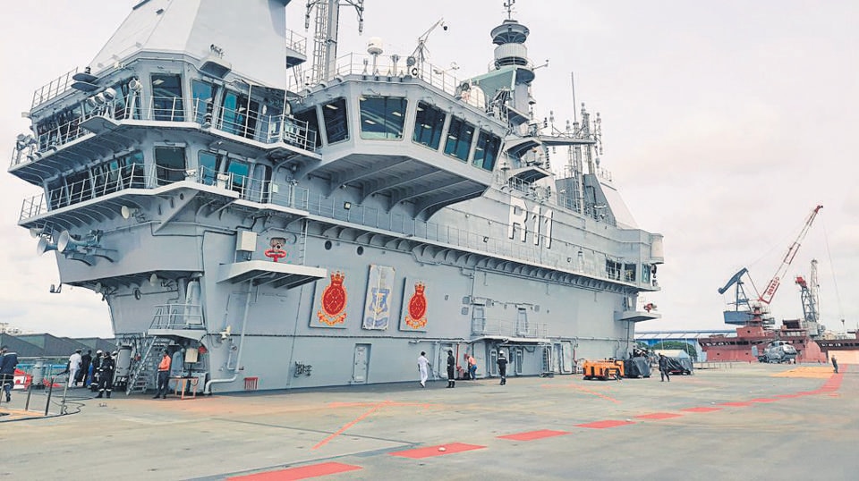 Prime Minister Narendra Modi is slated to commission Vikrant into the navy on September 2. (Rahul Singh/HT)