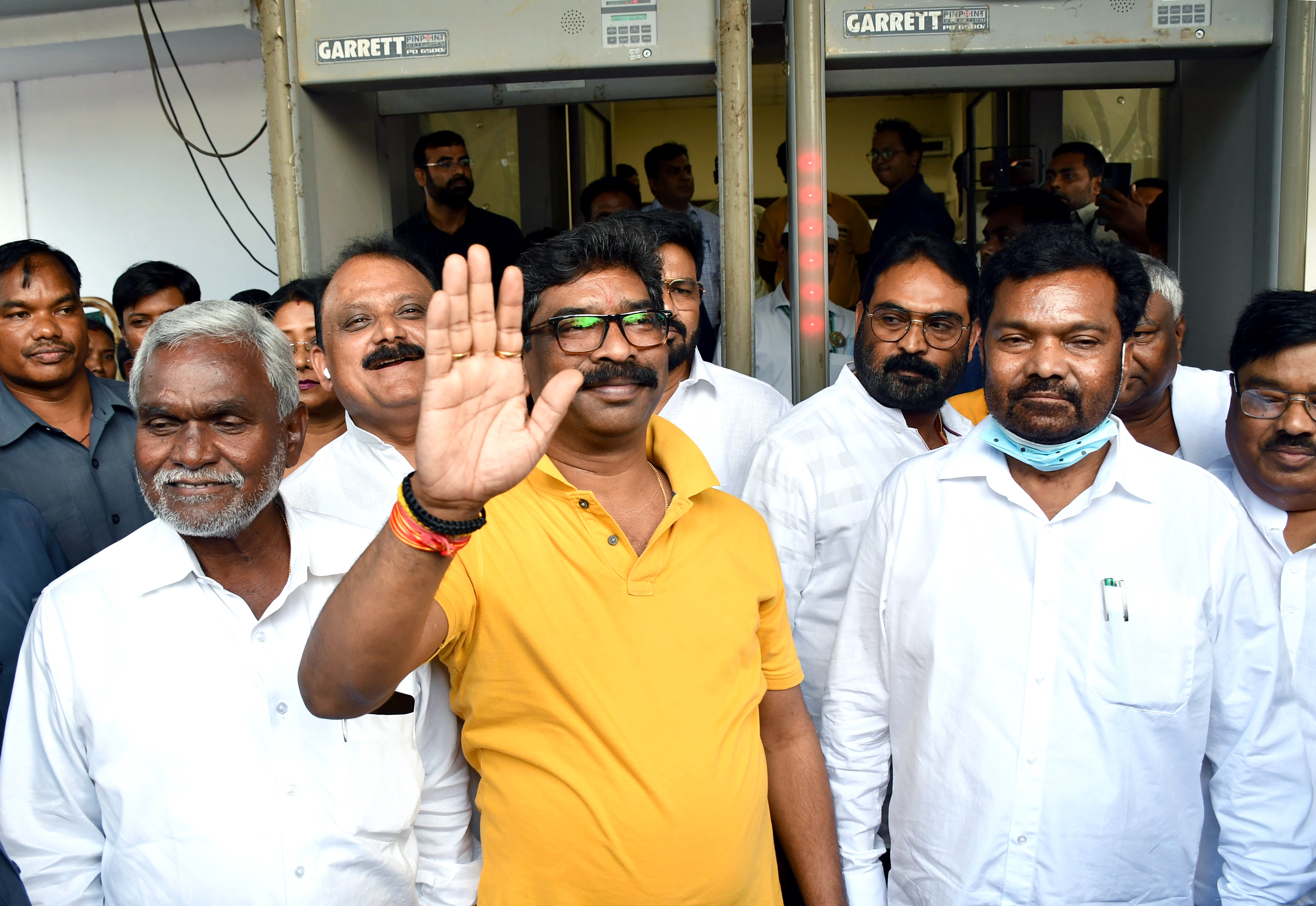 Jharkhand chief minister Hemant Soren. (ANI) Jharkhand chief minister Hemant Soren. (ANI)