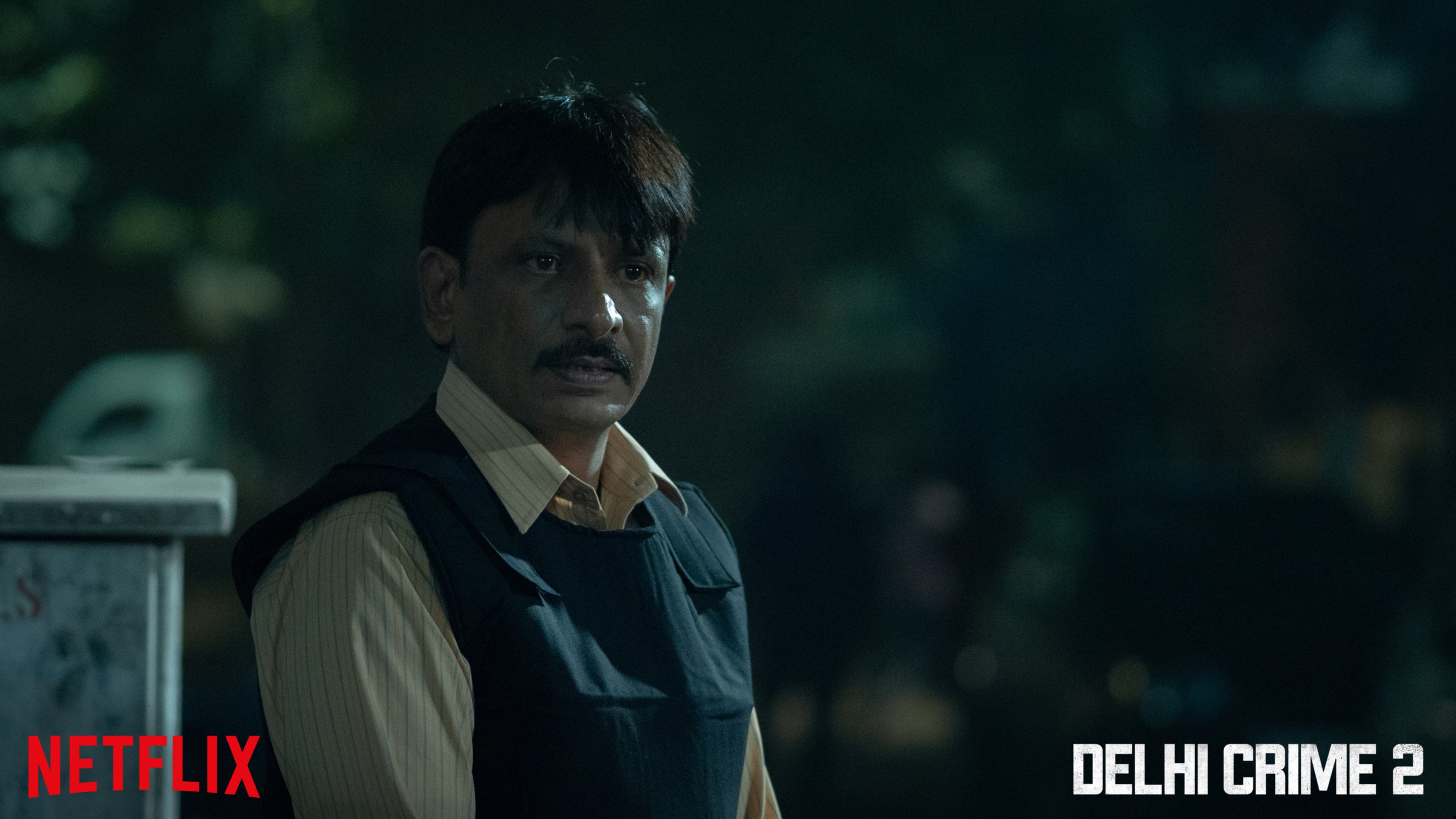 Rajesh Tailang plays Inspector Bhupinder Singh, a veteran of the Delhi Police.
