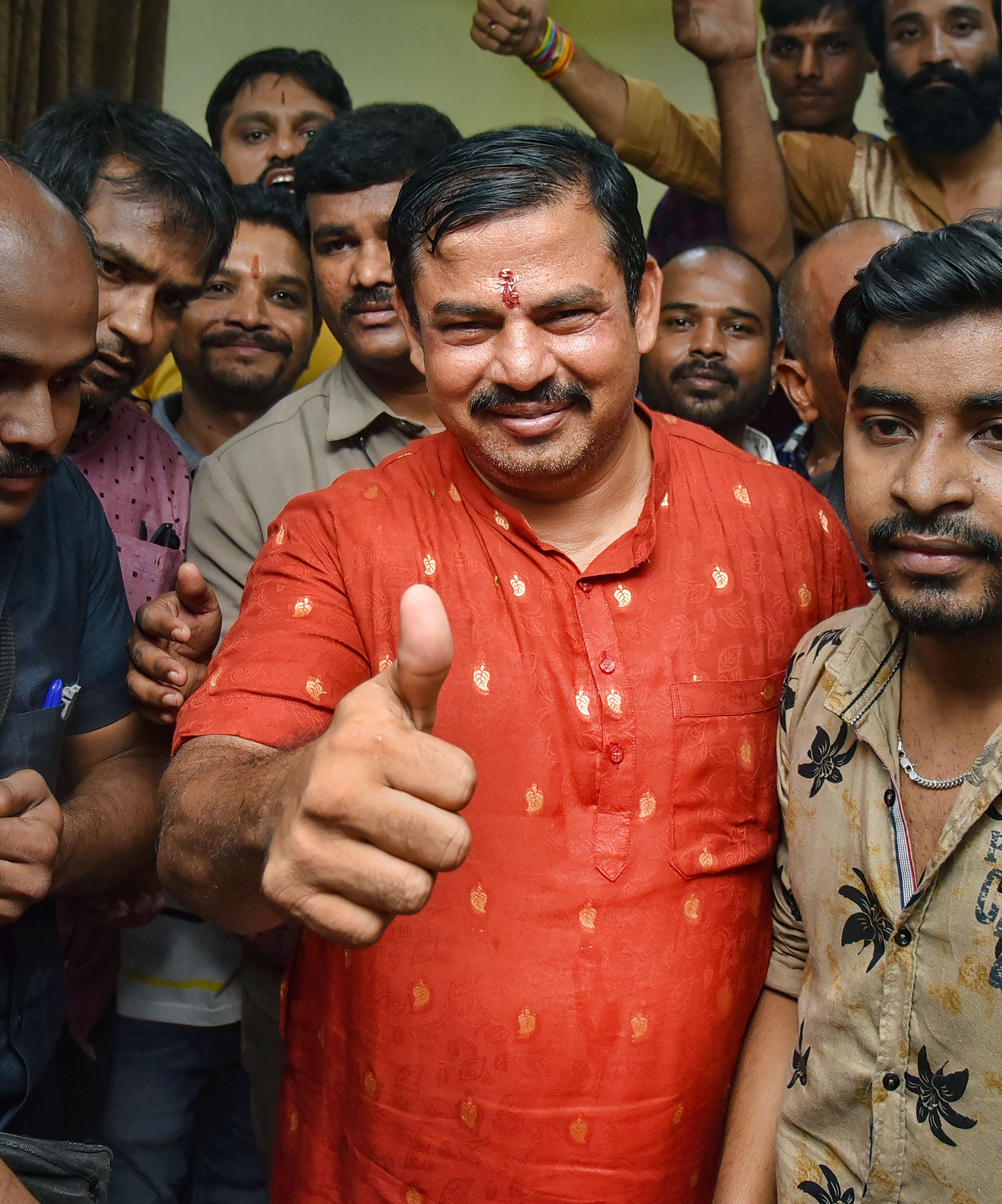 Suspended BJP leader T Raja Singh. (PTI Photo) Suspended BJP leader T Raja Singh. (PTI Photo)