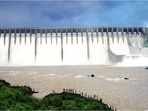 Sardar Sarovar Dam, Gujarat. Hydro electricity generated by dams fulfils the country's significant share of power demand. Sardar Sarovar Dam, Gujarat. Hydro electricity generated by dams fulfils the country's significant share of power demand.