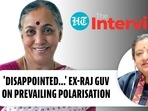 ‘DISAPPOINTED…' EX-RAJ GUV ON PREVAILING POLARISATION