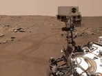 NASA’s Perseverance Mars rover took this selfie near rock nicknamed “Rochette,” found on Jezero Crater’s floor. (Credits: NASA/JPL-Caltech/MSSS) NASA’s Perseverance Mars rover took this selfie near rock nicknamed “Rochette,” found on Jezero Crater’s floor. (Credits: NASA/JPL-Caltech/MSSS)