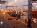 The container terminal at Mundra Port in the western Indian state of Gujarat. (REUTERS/FILE)