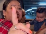 Bharti Singh introduces her son to the paparazzi. Bharti Singh introduces her son to the paparazzi.