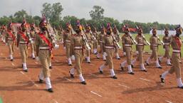 A passing out parade of 267 cops was held on Friday at ‘In Service Training Center of Punjab Police, Kapurthala’ where IPS Shashi Prabha Dwivedi, ADGP (HRD) Punjab saluted and inspected the parade. (HT File)