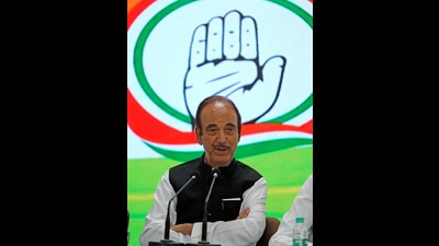 Former parliamentarian Sandeep Dikshit expressed dismay over the resignation of fellow G23 leader Azad. (Ayush Sharma) Former parliamentarian Sandeep Dikshit expressed dismay over the resignation of fellow G23 leader Azad. (Ayush Sharma)