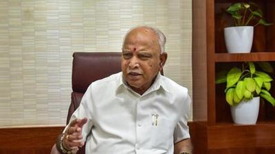 Karnataka BJP strongman BS Yediyurappa left for New Delhi on Friday, and will be meeting prime minister Narendra Modi and party’s central leadership during the visit. (PTI)