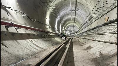 The total length of the underground stretch from Range Hills to Swargate is 6 km. (HT PHOTO)