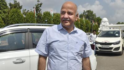 Delhi deputy chief minister Manish Sisodia at the Delhi Legislative Assembly in New Delhi on Friday. (PTI) Delhi deputy chief minister Manish Sisodia at the Delhi Legislative Assembly in New Delhi on Friday. (PTI)