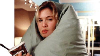 You see people binge/emotional eating when they are sad in movies like in (above) Bridget Jones’s Diary You see people binge/emotional eating when they are sad in movies like in (above) Bridget Jones’s Diary