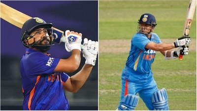 Rohit Sharma; Sachin Tendulkar (File) Rohit Sharma; Sachin Tendulkar (File)