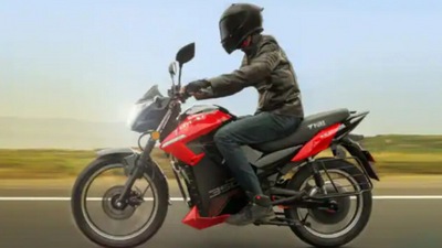 Pure EV's eTryst 350 e-bike. (Image: pureev.in) Pure EV's eTryst 350 e-bike. (Image: pureev.in)