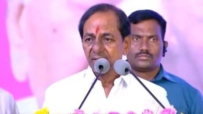 BJP said KCR is playing with fire after suspended T Raja Singh was arrested on Thursday.&nbsp;