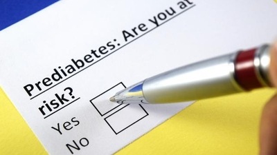 Prediabetes is a condition where the blood sugar levels are higher than normal, but not high enough to be declared type 2 diabetes. It puts you at a higher risk of developing not just type 2 diabetes but also heart disease and stroke. The two best ways to control it are by eating healthy and staying active. Even though it is a cause of concern, you should be celebrating it isn't diabetes. Here are a few ways to prevent prediabetes from escalating. (Shutterstock) Prediabetes is a condition where the blood sugar levels are higher than normal, but not high enough to be declared type 2 diabetes. It puts you at a higher risk of developing not just type 2 diabetes but also heart disease and stroke. The two best ways to control it are by eating healthy and staying active. Even though it is a cause of concern, you should be celebrating it isn't diabetes. Here are a few ways to prevent prediabetes from escalating. (Shutterstock)